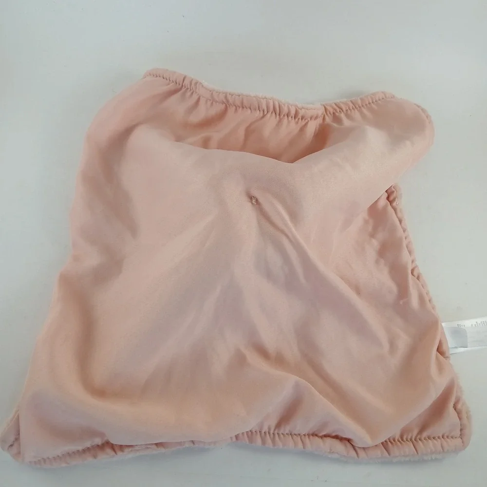 Carters Child Of Mine Panda Security Blanket Peach Pink Lovey EUC